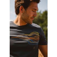 Kultgut Artdesign- T-Shirt aus reiner Biobaumwolle / FADED