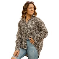 Hutch&Putch Musselin Oversize Bluse - Klassische Bluse - Langarmbluse aus 100% Bio-Baumwolle