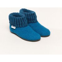 Gottstein Kinder-Hüttenschuh Alpine Boot FE - Kinderhausschuh für Mädchen & Jungen aus 100% Schurwolle