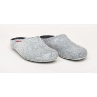 Magicfelt Filz-Hausschuh AP 701 aus 100% Merino-Wolle | Pantoffeln für Damen & Herren mit hochwertiger Ledersohle - Made in Tirol