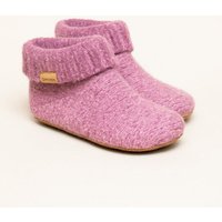 Gottstein Hüttenschuh Knit Boot aus 100% Schurwolle - Filz-Hausschuh made in Tirol