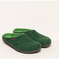 Magicfelt Filz-Hausschuh 736 aus 100% Merino-Wolle | Pantoffel für Damen & Herren mit hochwertiger Gummi-Sohle - Made in Tirol