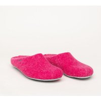 Magicfelt Filz-Hausschuh AP 701 aus 100% Merino-Wolle | Pantoffeln für Damen & Herren mit hochwertiger Ledersohle - Made in Tirol