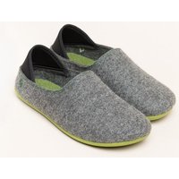 Gottstein Filzhausschuh Wool Slip-On aus 100% Schurwolle - für Damen & Herren - Rutschfeste Gummisohle