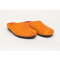 Magicfelt Filz-Hausschuh 709 aus 100% Merino-Wolle | Pantoffel für Damen & Herren mit anatomisch geformter Filz-Latex-Sohle - Made in Tirol