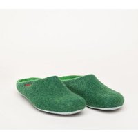 Magicfelt Filz-Hausschuh AP 701 aus 100% Merino-Wolle | Pantoffeln für Damen & Herren mit hochwertiger Ledersohle - Made in Tirol