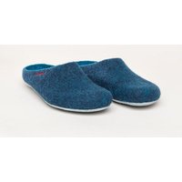 Magicfelt Filz-Hausschuh AP 701 aus 100% Merino-Wolle | Pantoffeln für Damen & Herren mit hochwertiger Ledersohle - Made in Tirol