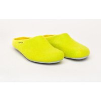 Magicfelt Filz-Hausschuh AP 701 aus 100% Merino-Wolle | Pantoffeln für Damen & Herren mit hochwertiger Ledersohle - Made in Tirol