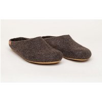 Magicfelt Filz-Hausschuh 727 aus 100% edler Yak-Wolle | Pantoffel für Damen & Herren mit hochwertiger Rinds-Sohle - Made in Tirol