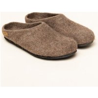 Magicfelt Filz-Hausschuh 719 aus 100% seltenen Wollen | Pantoffel für Damen & Herren mit anatomisch geformter Filz-Latexsohle - Made in Tirol