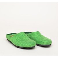 Magicfelt Filz-Hausschuh 709 aus 100% Merino-Wolle | Pantoffel für Damen & Herren mit anatomisch geformter Filz-Latex-Sohle - Made in Tirol