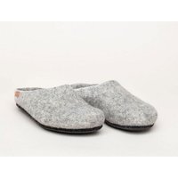 Magicfelt Gottstein naturbelassene ungefärbte Filzpantoffeln Hausschuhe