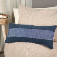 nahtur-design Rückenstützkissen aus Loden | Wollfüllung | Unikat | 45 × 20 cm