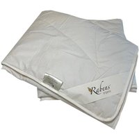 Rabens´ organic 240x220 cm Sommer Alpaka Bio Bettdecke, hergestellt in Deutschland