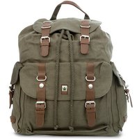 PURE HF-0016 Großer Hanf-Rucksack mit 3 Außenfächern