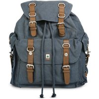 PURE HF-0016 Großer Hanf-Rucksack mit 3 Außenfächern