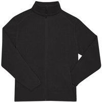 B&C Unisex Fleecejacke Übergangsjacke superweich zwei Fronttaschen mit Reißverschluss bis Gr. 4XL