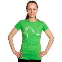 HANDGEDRUCKT "Stubentiger" Frauen T-Shirt Earth Positive