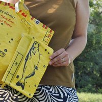 REFISHED fair fashion Tasche 'SOULMATE ZIP' Limitierte Edition! - upcycelte Fischfuttersäcke