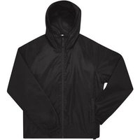B&C BE INSPIRED Unisex Regen- und Windjacke einstellbare dreiteilige Kapuze mit zwei Fronttaschen