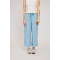 Mazine Weite Hose in Denim Look - aus Lyocell
