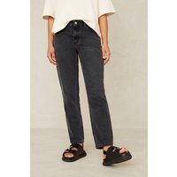 Kings Of Indigo Jeans Caroline Cropped High Rise Tapered Holo Grey Used