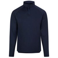 Just Cool Lightweight Sweatshirt Half-Zip-Reißverschluss Atmungsaktiv Feuchtigkeitsregulierend Trainingsshirt Langarm