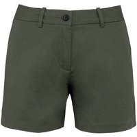 Greenspired Umweltfreundliche Chino-Bermuda-Shorts für Damen