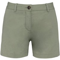 Greenspired Umweltfreundliche Chino-Bermuda-Shorts für Damen