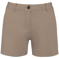 Greenspired Umweltfreundliche Chino-Bermuda-Shorts für Damen