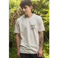 päfjes Gepard die Rakete Fahrrad Gravel - Unisex Männer Bio T-Shirt