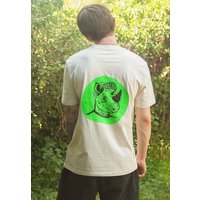 päfjes Nashorn der Brecher Fahrrad Gravel - Unisex Männer Bio T-Shirt