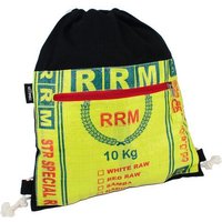 GOOPSI Turnbeutel aus handgewebter Baumwolle, upcyling Rucksack, Festivalrucksack - Fairtrade