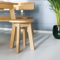 ekomia Sitzhocker Form F in Eiche ekomia Sitzhocker Form F in Eiche