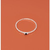 fejn jewelry Ring 'black hammered'