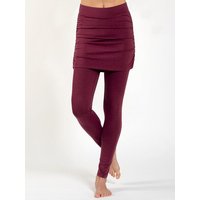 Magadi Yoga Leggings LARA mit Rock aus Naturmaterial