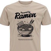 Spreecult Ramen - Bio und Fair - Männer Unisex T-Shirt - Fun Retro Essen
