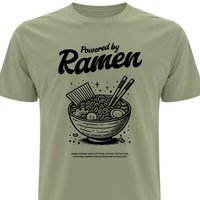 Spreecult Ramen - Bio und Fair - Männer Unisex T-Shirt - Fun Retro Essen