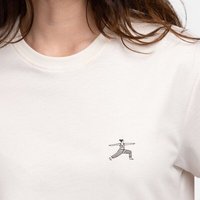 Natural Vibes T-Shirt Yoga Bio GOTS | Bio T-Shirt | Weißes T-Shirt (Naturweiß) | Damen T-Shirt |