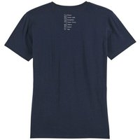 Human Family Bio Herren V-Neck-T-Shirt "Chill - Against" aus Bio-Baumwolle