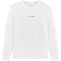 Human Family Bio Herren Langarmshirt "Shift - Be kind" aus Bio-Baumwolle