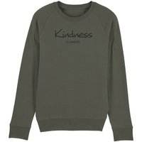 Human Family Bio Herren Sweatshirt "Practice - Kindness" aus Bio-Baumwolle