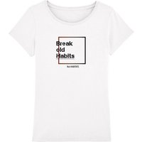 Human Family Bio Damen Sommer-T-Shirt "Faith - Old Habits" aus Bio-Baumwolle