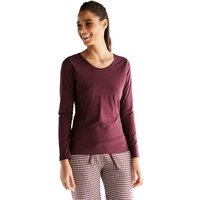 Leela Cotton Damen Langarmshirt 5 Farben Bio-Baumwolle Oberteil T-Shirt