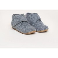 Kitz-Pichler Kinder-Hüttenschuh Juno - Kinder Hausschuh aus 100% Schurwolle für Mädchen & Jungen