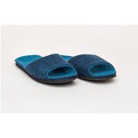 Magicfelt Filz-Sandale 722 für Damen aus 100% Merino-Wolle - Sandale mit komfortabler Filz-Latex-Sohle