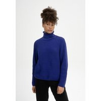 MELA Rippstrick Rollkragenpullover Style CHIRHA aus 100% Bio-Baumwolle