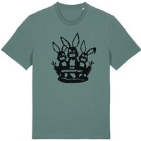 päfjes Das Hasen Möhrenkomplott - Fair Wear Männer/Unisex T-Shirt