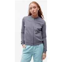 Givn Berlin Jacke GBELLA aus Bio-Baumwolle mit Reißverschluss - Stormy Grey (Pique)