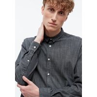 Givn Berlin Jeanshemd GBDEVIS aus Bio-Baumwolle - Washed Black (Denim)